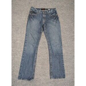 Ariat FR Jeans Mens 32x36 M4 Relaxed Bootcut Denim Blue